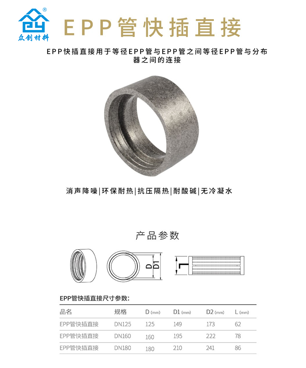 EPP管快插(chā)直接